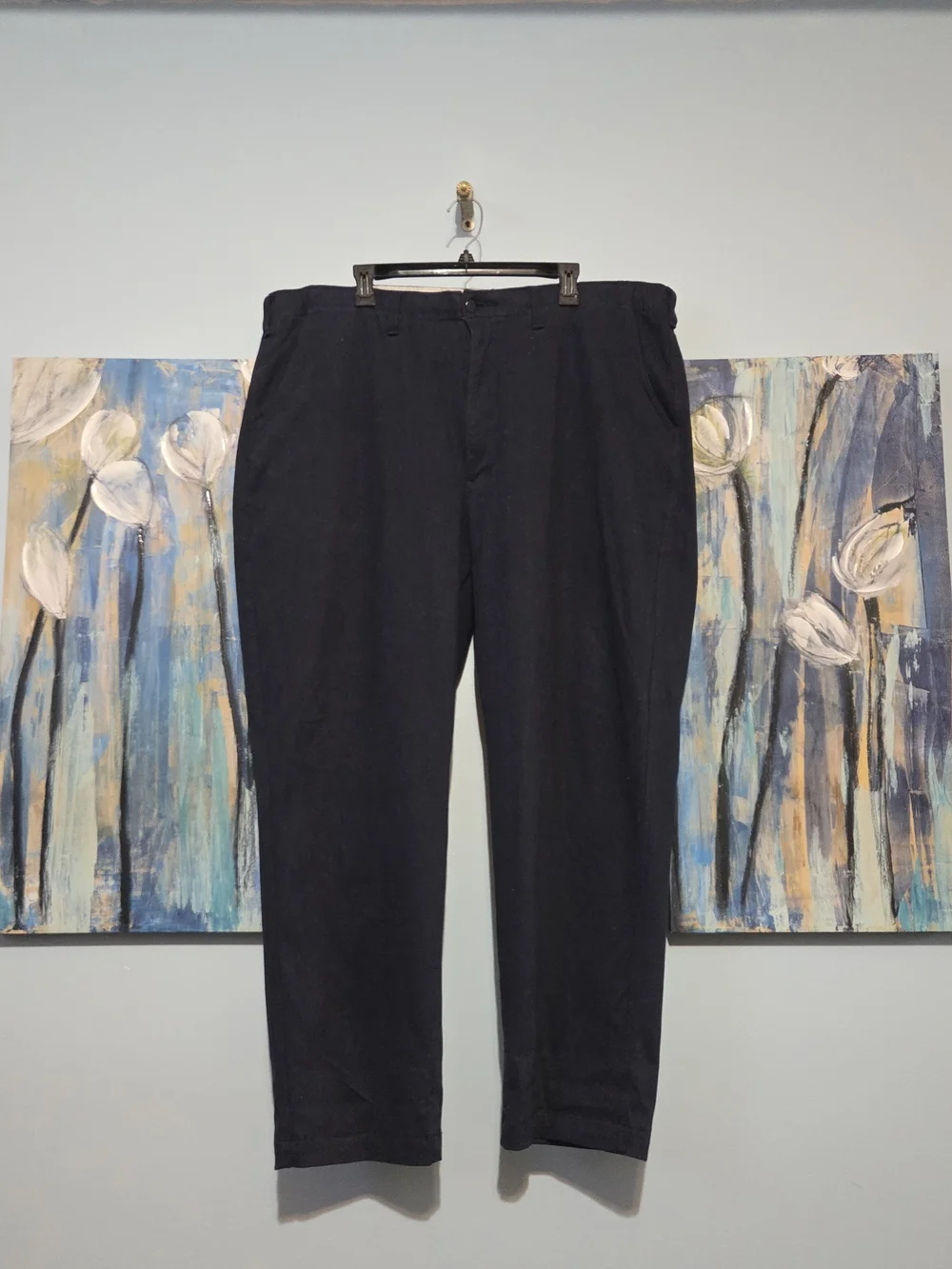 Levi's Black Straight-Leg Chinos